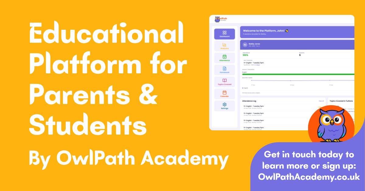 OwlPath Academy Educational Platform for Parents & Students